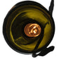 Meyda Lighting Personalized 5" Textured Black Mini Pendant Light With Green Hey Mambo Wine Bottle Shade Glass