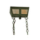 Meyda Lighting Personalized 52" 8-Light Tarnished Copper Chandelier With Beige Fabric Shade