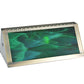 Meyda Lighting Personalized 9" Chambersburg Banker's Antique Frame With Red & Green Shade Glass