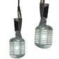 Meyda Lighting Phonic 36" 11-Light Chrome Cascading Pendant Light