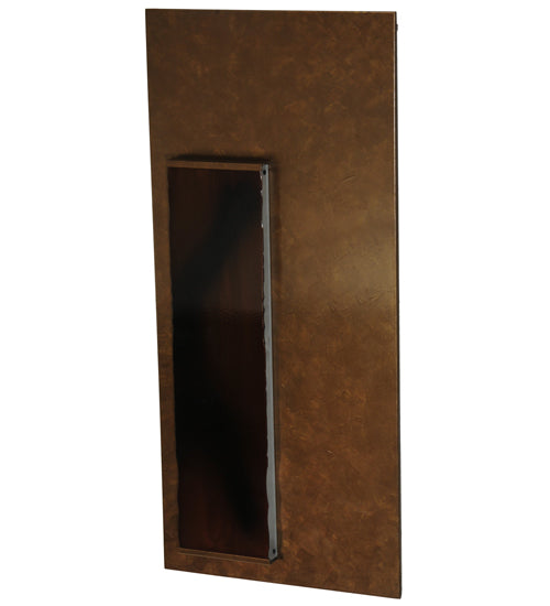 Meyda Lighting Piastra 18" LED Art Deco Gold Left Wall Sconce