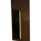 Meyda Lighting Piastra 18" LED Art Deco Gold Left Wall Sconce