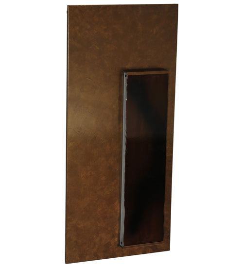 Meyda Lighting Piastra 18" LED Art Deco Gold Right Wall Sconce