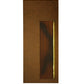 Meyda Lighting Piastra 18" LED Art Deco Gold Right Wall Sconce