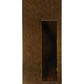 Meyda Lighting Piastra 18" LED Art Deco Gold Right Wall Sconce