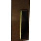 Meyda Lighting Piastra 18" LED Art Deco Gold Right Wall Sconce