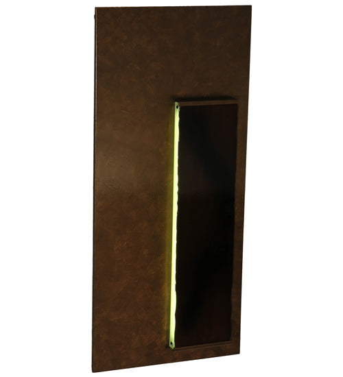 Meyda Lighting Piastra 18" LED Art Deco Gold Right Wall Sconce