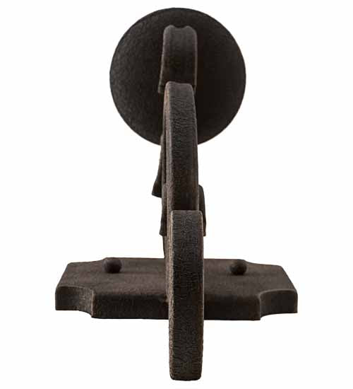 Meyda Lighting Piero 5" Antiqutiy Highlights Wall Sconce With Amber Faux Candlelight
