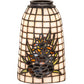 Meyda Lighting Pine Barons 66917 5" Multi-Colored Shade Glass