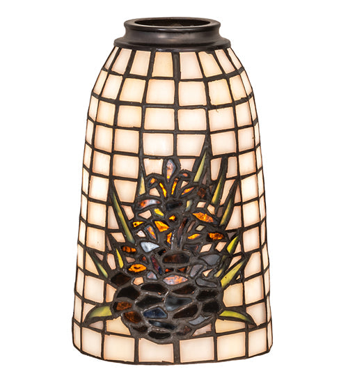 Meyda Lighting Pine Barons 66917 5" Multi-Colored Shade Glass