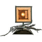 Meyda Lighting Pine Branch 10" 2-Light Antique Copper and Verdigris Winter Pine Wall Sconce With White Art Shade Glass