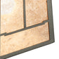 Meyda Lighting Pine Branch 11" Gunmetal Gray Valley View Pendant Light With Silver Mica Shade Glass