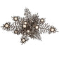 Meyda Lighting Pine Branch 54" 12-Light Oil Rubbed Bronze Valley View Chandelier With White Iridescent Shade Glass