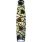 Meyda Lighting Pine Branch 7" 6-Light Mahogany Bronze Mini Pendant Light With Amber Shade Glass