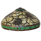 Meyda Lighting Pinecone 22" Multi-Colored Stained Shade Glass