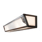 Meyda Lighting Pinecone 36" 4-Light Dark Burnished Antique Copper Vanity Light With White Opal Shade Glass