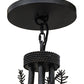 Meyda Lighting Pinecone 60" 24-Light 3-Tier Chestnut Chandelier With Faux Candlelight