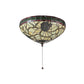 Meyda Lighting Pinecone Dome 16" Dome Flush Mount Lighting