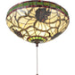 Meyda Lighting Pinecone Dome 16" Dome Flush Mount Lighting