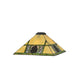 Meyda Lighting Pinecone Ridge 25" Multi-Colored Shade Glass