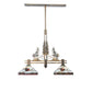 Meyda Lighting Pinecone Tall Pines 40" 2-Light Antique Copper Island Pendant Light