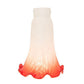 Meyda Lighting Pink/White Pond Lily 4" Pink & White Shade Glass