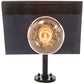 Meyda Lighting PipeDream 10" Solar Black Honorary Author Wall Sconce