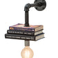Meyda Lighting PipeDream 10" Solar Black Honorary Author Wall Sconce