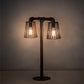 Meyda Lighting PipeDream 28" 2-Light Rustic Nail Table Lamp