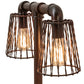 Meyda Lighting PipeDream 28" 2-Light Rustic Nail Table Lamp
