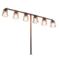 Meyda Lighting PipeDream 48" 6-Light Rustic Nail Table Lamp