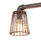 Meyda Lighting PipeDream 48" 6-Light Rustic Nail Table Lamp
