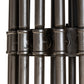 Meyda Lighting PipeDream 50" 20-Light Oil Rubbed Bronze Cascading Chandelier With White Opal Shade Glass