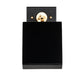 Meyda Lighting Platz 5" Solar Black & Natural Brass Wall Sconce With White Statuario Idalight Shade