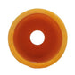 Meyda Lighting Poly Resin 4" Honey Amber Flat Top Candle Cover Shade