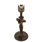 Meyda Lighting Pond Lily 10" Mahogany Bronze Nouveau Lady Table Lamp Base