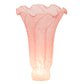 Meyda Lighting Pond Lily 4" Pink Shade Glass