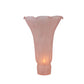 Meyda Lighting Pond Lily 4" Pink Shade Glass