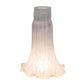 Meyda Lighting Pond Lily 4"W x 6"H Gray Shade Glass