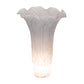 Meyda Lighting Pond Lily 4"W x 6"H Gray Shade Glass