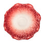 Meyda Lighting Pond Lily 4"W x 6"H Silver Pink and White Shade Glass