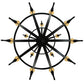 Meyda Lighting Pontoise 72" 15-Light 2-Tier Blackwash Chandelier With Beige Scavo Shade Glass