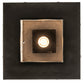 Meyda Lighting Pontrefract 17" Hammered Oil Rubbed Bronze Lantern Pendant Light With Clear Seeded Shade Glass