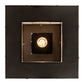 Meyda Lighting Pontrefract 17" Oil Rubbed Bronze Lantern Pendant Light With Clear Seeded Shade Glass
