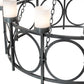 Meyda Lighting Porta 54" 20-Light 2-Tier Charcoal Gray Chandelier With White Statuario Idalight Shade