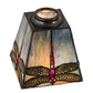 Meyda Lighting Prairie Dragonfly 7" Multi-Colored Stained Shade