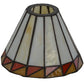 Meyda Lighting Prairie Mission 6" Multi-Colored Shade Glass