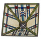 Meyda Lighting Prairie Wheat 18" Multi-Colored Shade Glass