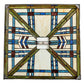 Meyda Lighting Prairie Wheat 22" Multi-Colored Shade Glass