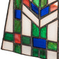 Meyda Lighting Prairie Wheat 7" Multi-Colored Stained Shade Glass